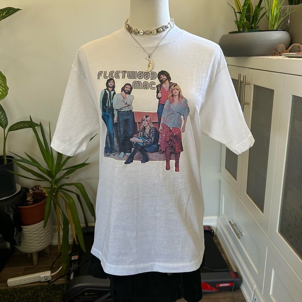1970s fleetwood mac t-shirt - Picture 2 of 8